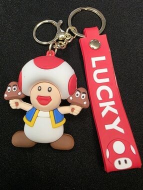 Super Mario Bros - Toad Keychain